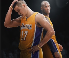 林书豪:我指挥科比挡拆自己单打保罗 幸好三分进了不然我被裁掉了